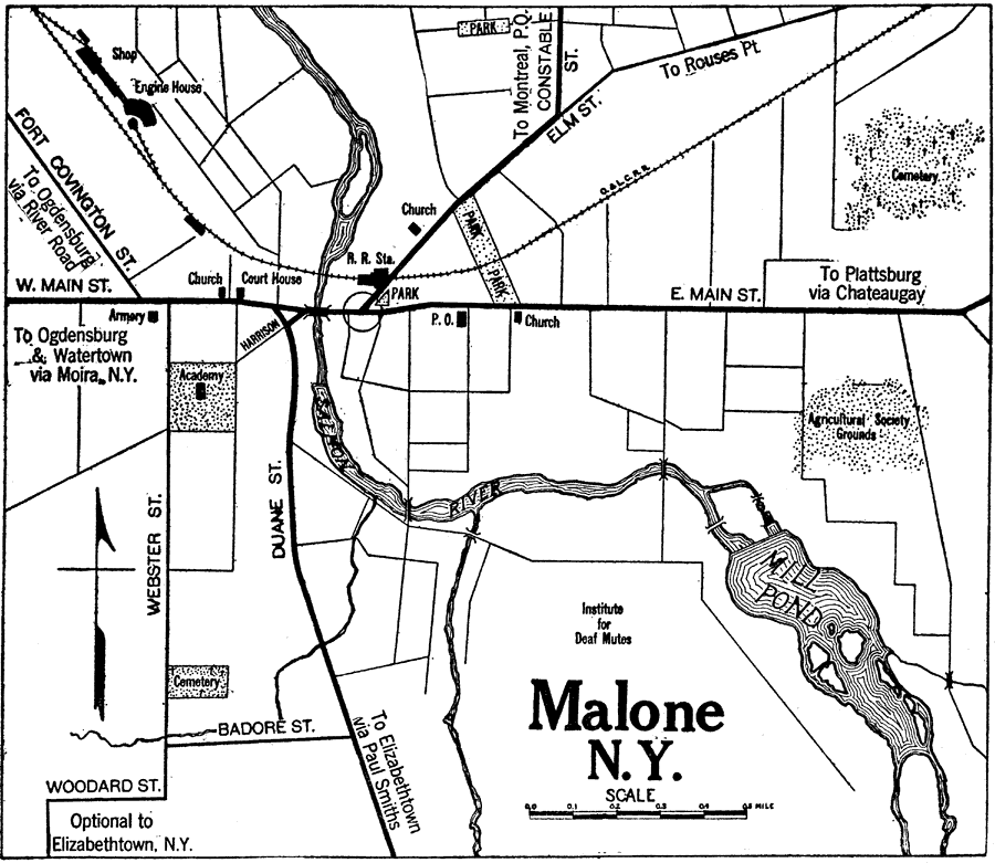 Malone, New York