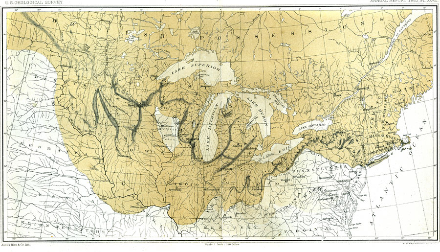 The Terminal Moraine Region of North America