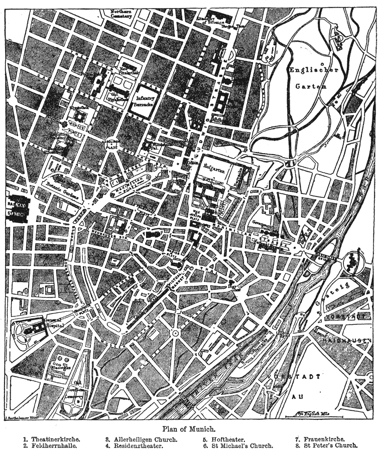 Plan of Munich