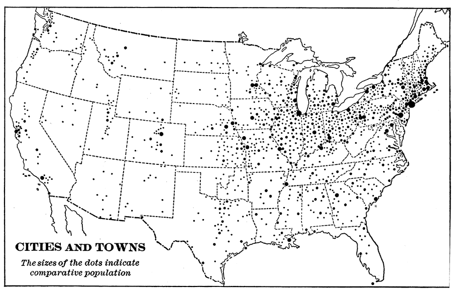 Cities and Towns of the United States