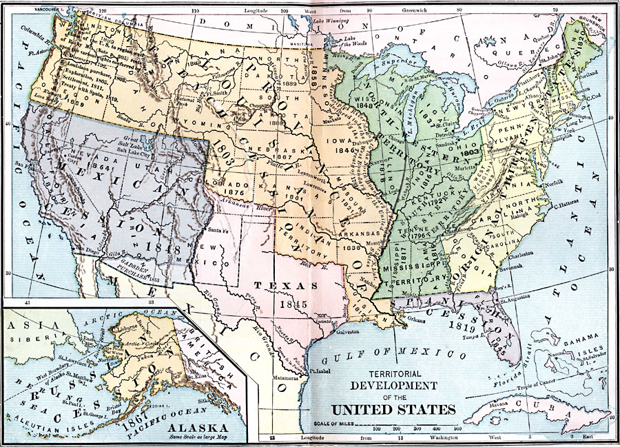 Territorial Development of the United States
