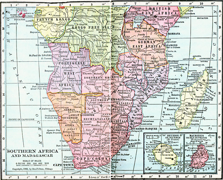 Colonial Southern Africa and Madagascar 