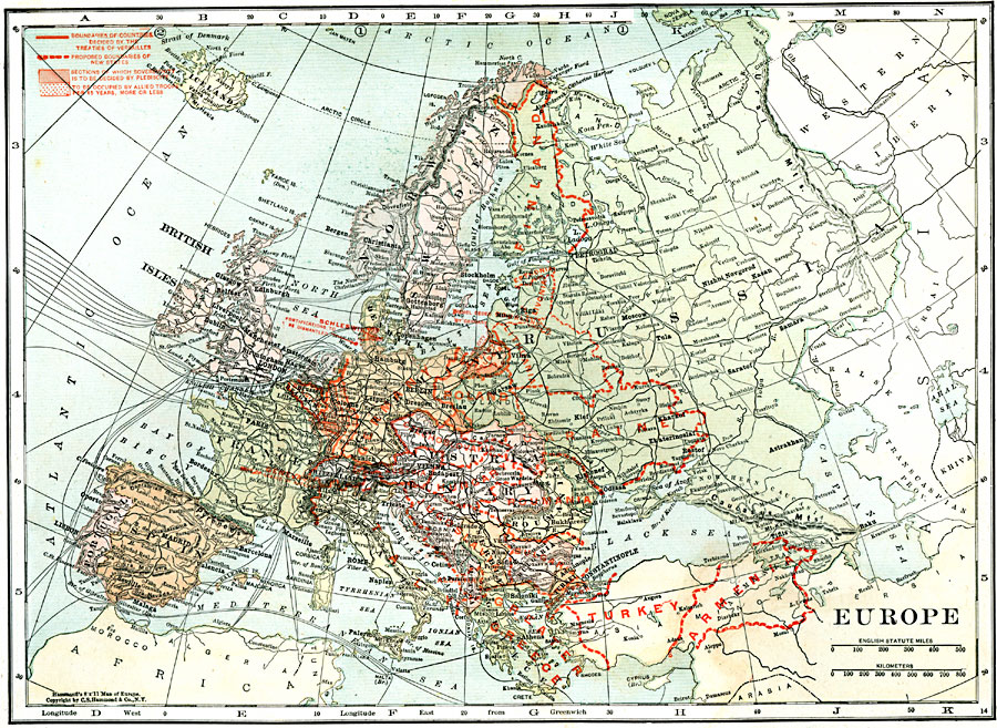 Europe, Post WWI
