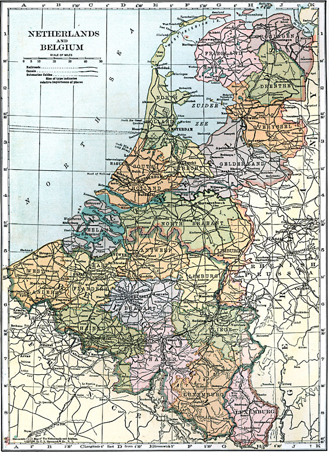 Netherlands and Belgium