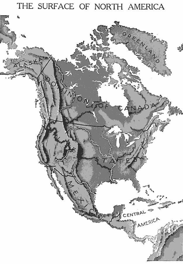 The Surface of North America