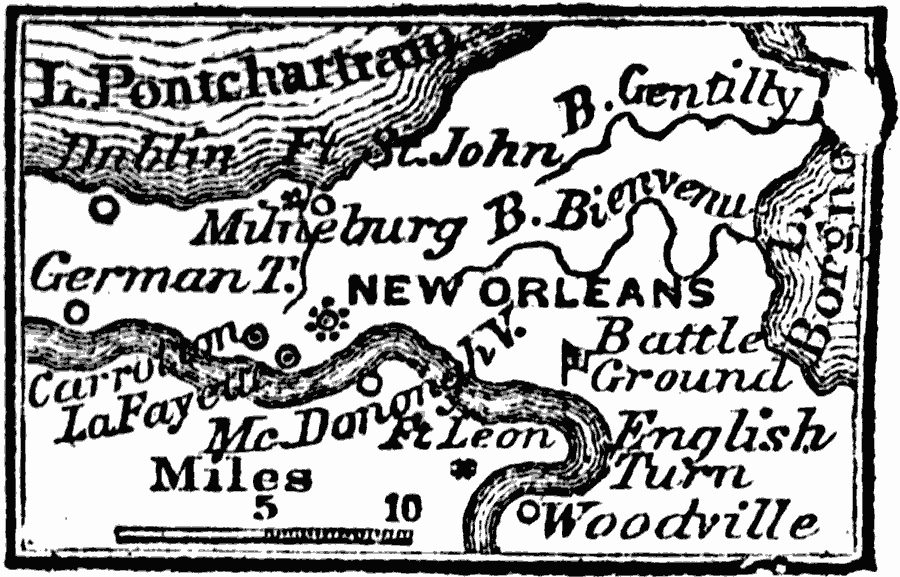 Vicinity of New Orleans