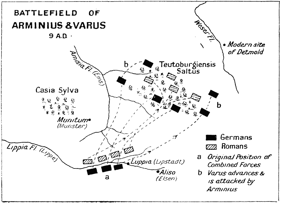 Battle of Teutoburg Forest 