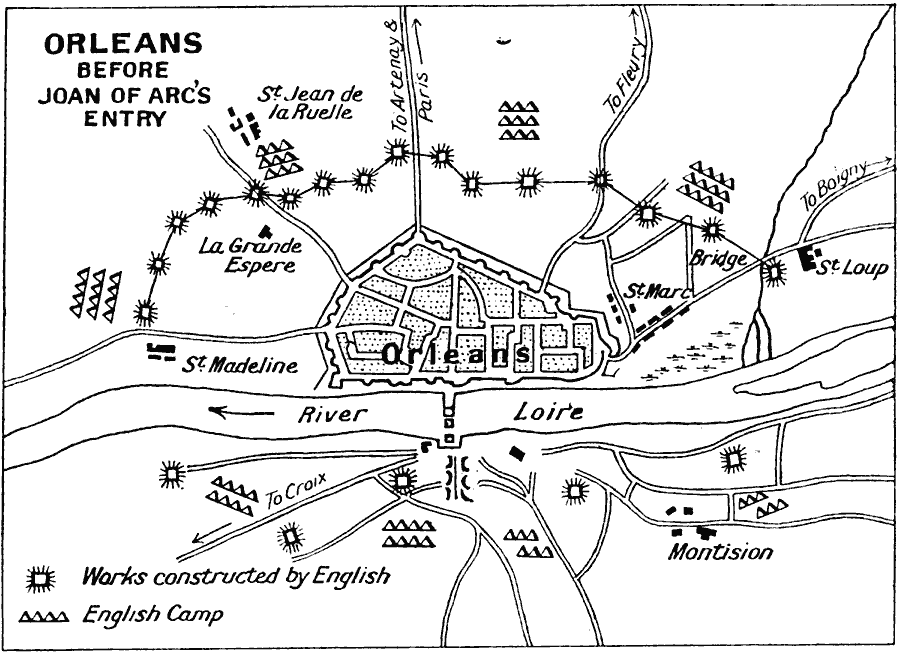 Orleans Before Joan of Arc's Entry, 1910