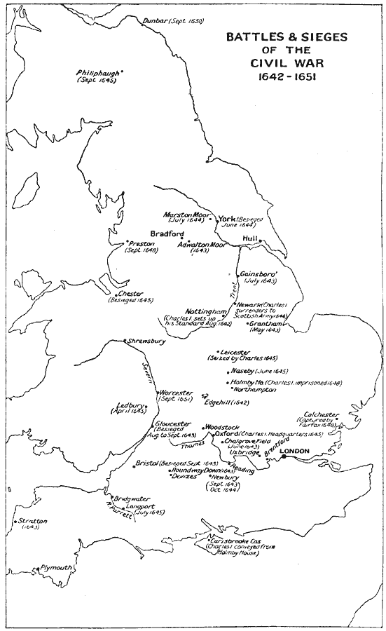Battles & Sieges of the Civil War 1642-1651, 1910