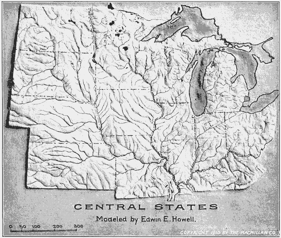 Relief of the Central States