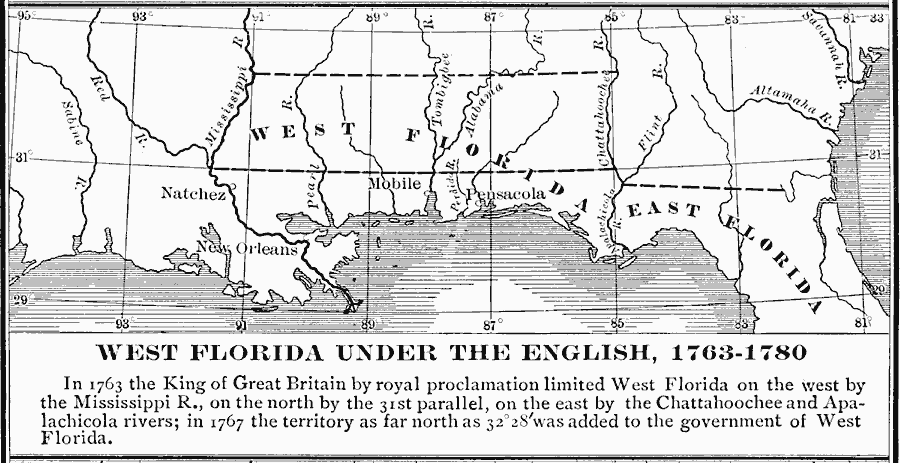 West Florida Under the English