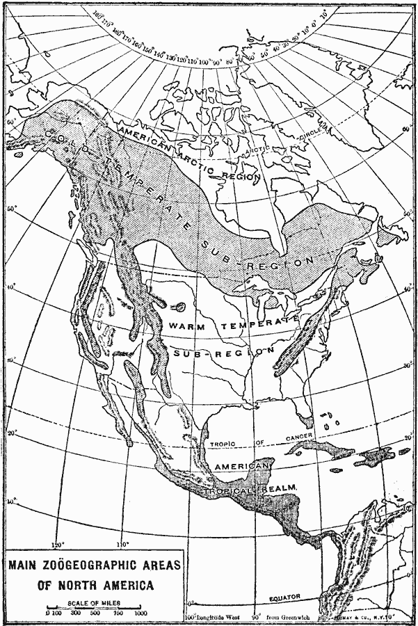 Zoögeographic Areas of North America