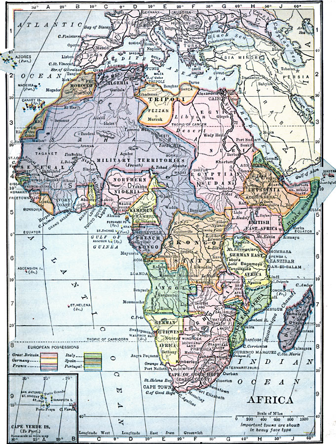 Africa: European Possessions