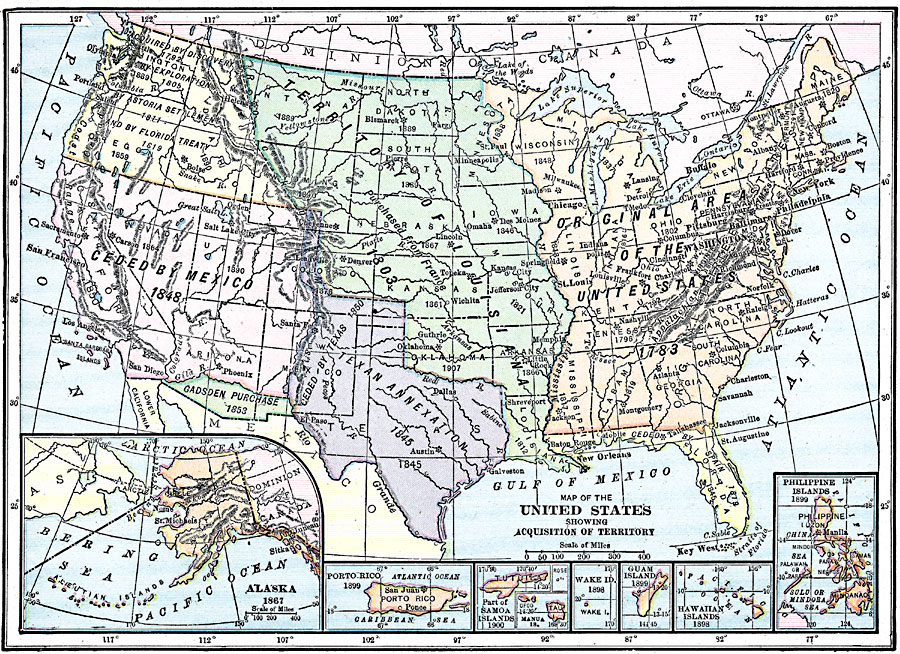 Territorial Gains of the United States