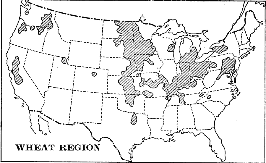 The United States - Wheat Region