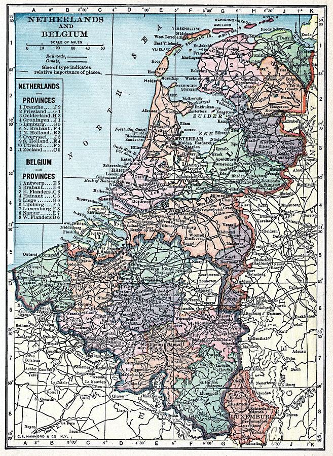 Belgium and the Netherlands