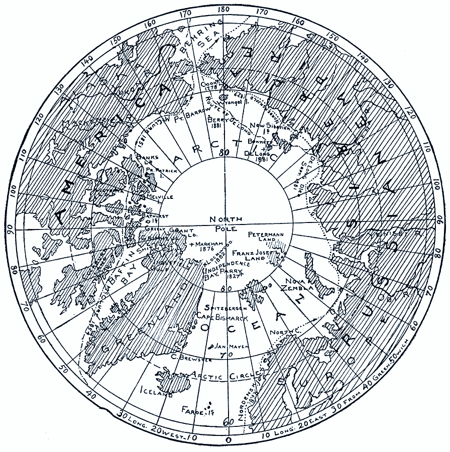 Region Around the North Pole, 1865-1898