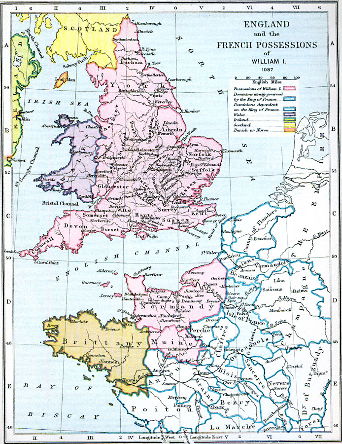 England and the French Possessions of William I