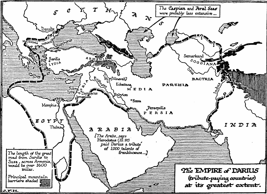 The Persian Empire of Darius the Great