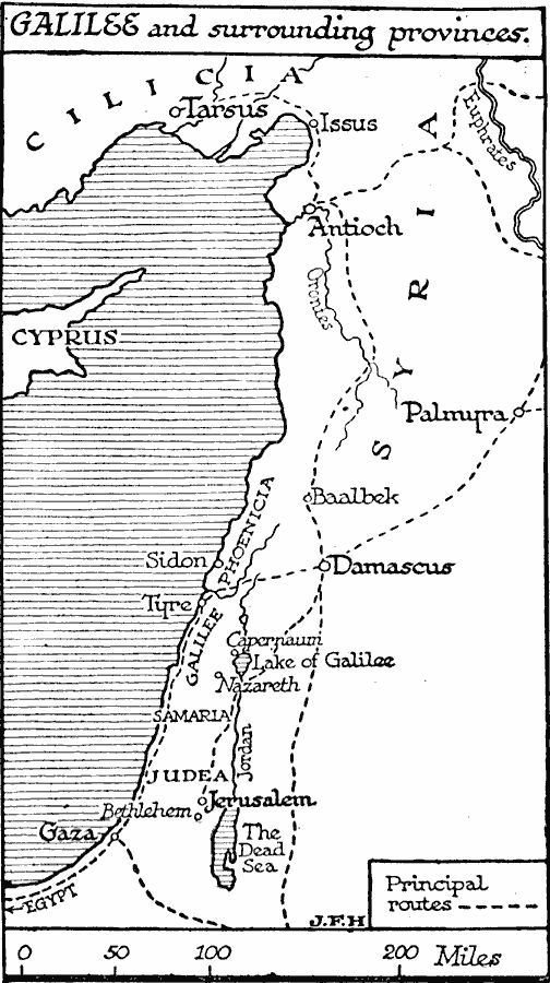 Galilee and Surrounding Provinces