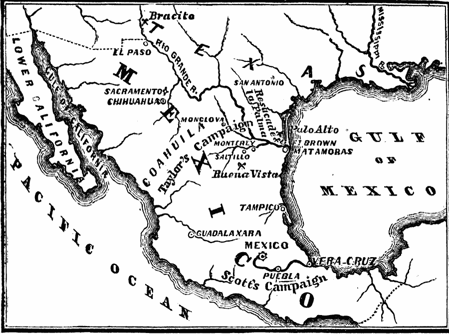 Campaigns in Mexico, 1845-1849
