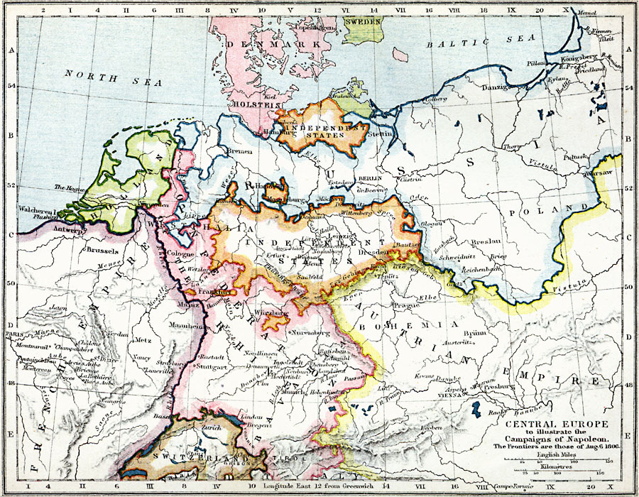 Central Europe and the Campaigns of Napoleon