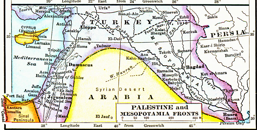 Palestine and Mesopotamia Fronts