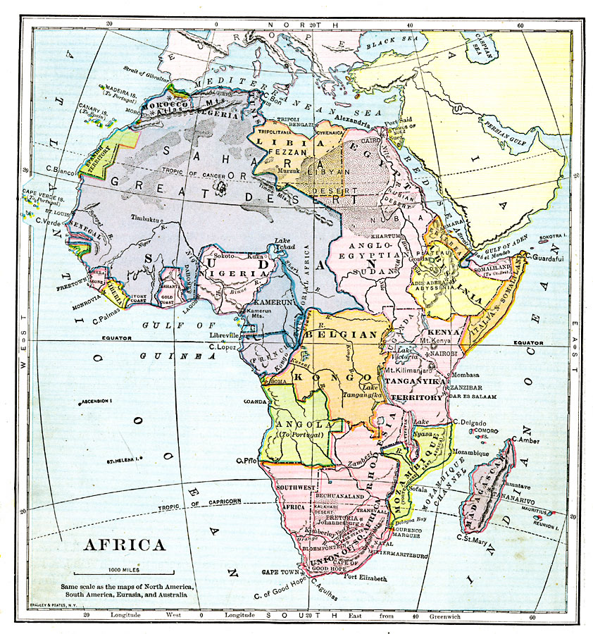 Africa after WWI