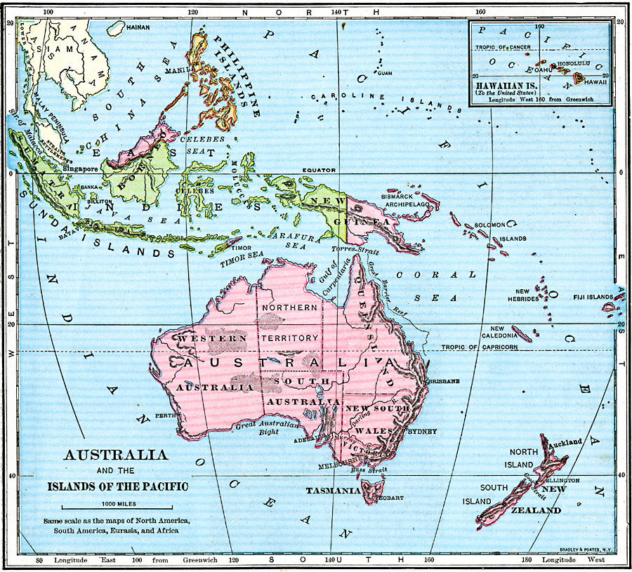 Australia and the Islands of the Pacific