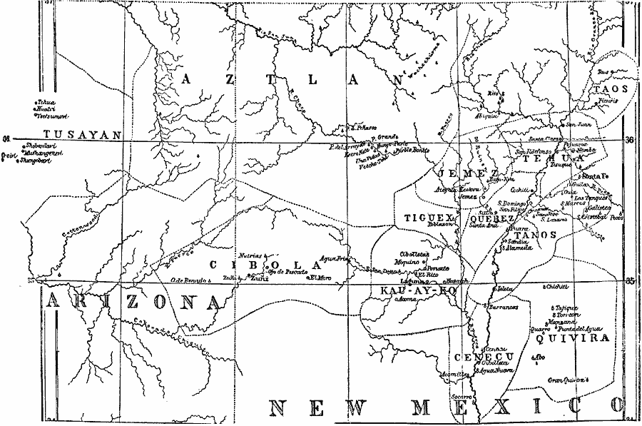 Pueblo Region of Arizona and New Mexico