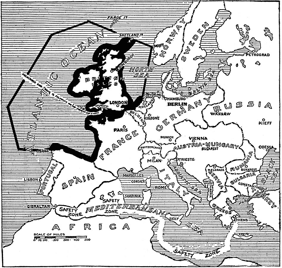 Barred and Safety Zones, 1917