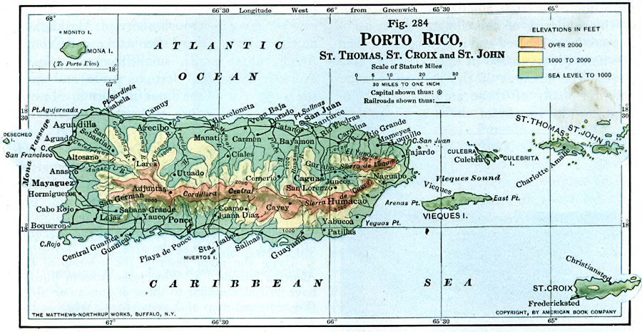Puerto Rico and Neighboring Islands