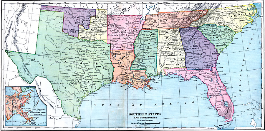 Southern States and Territories