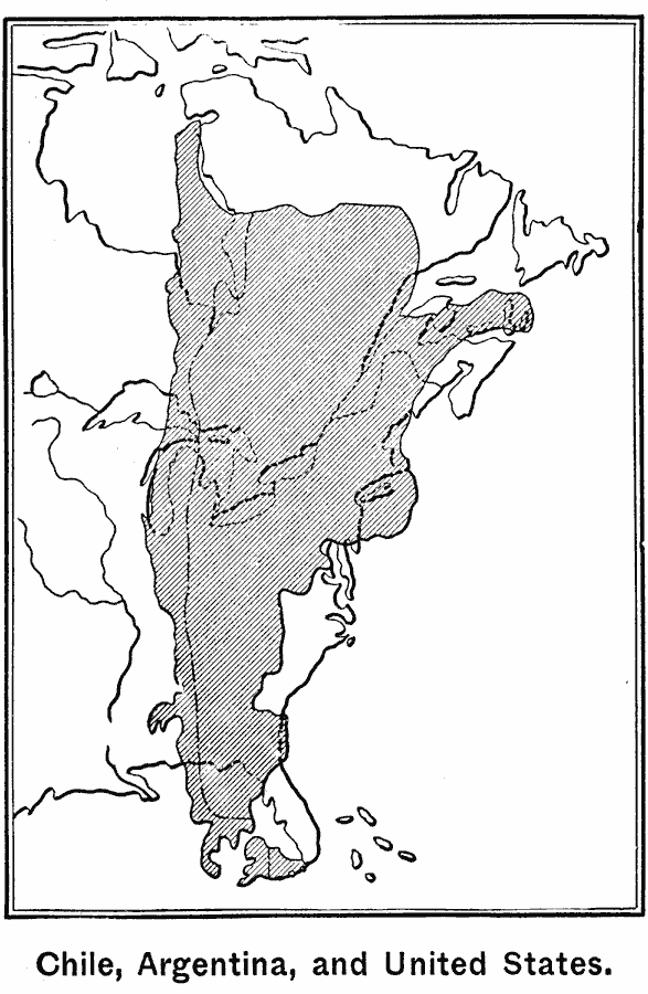 Chile, Argentina, and the United States, 1899