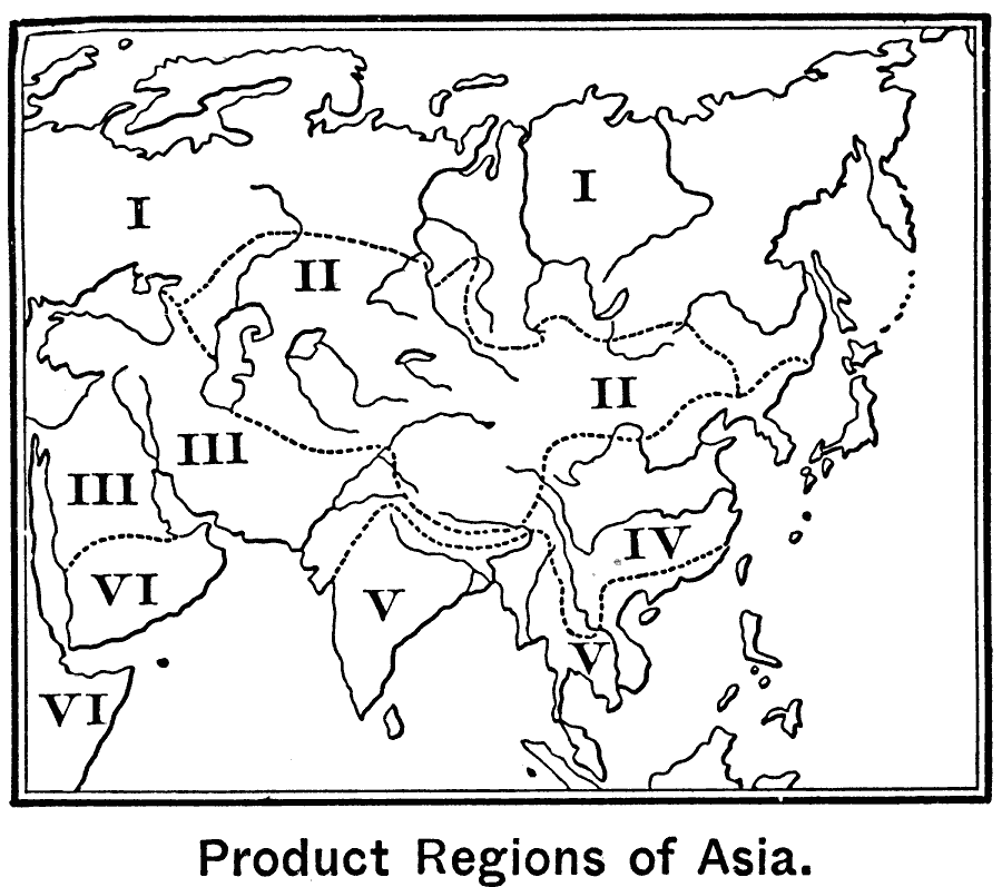 Agricultural Regions of Asia