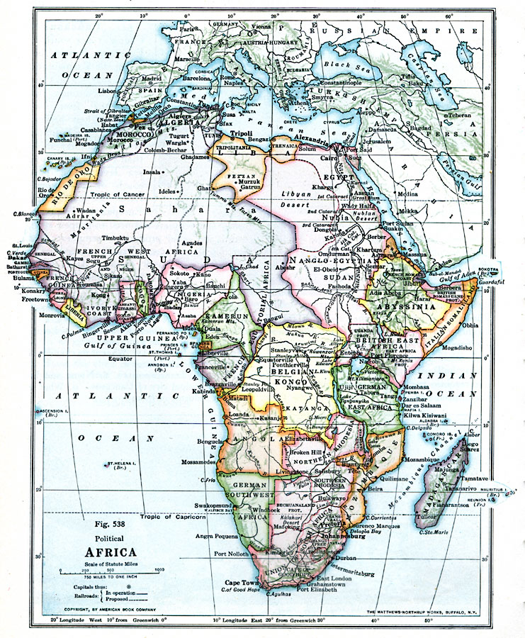 Political Colonial Africa