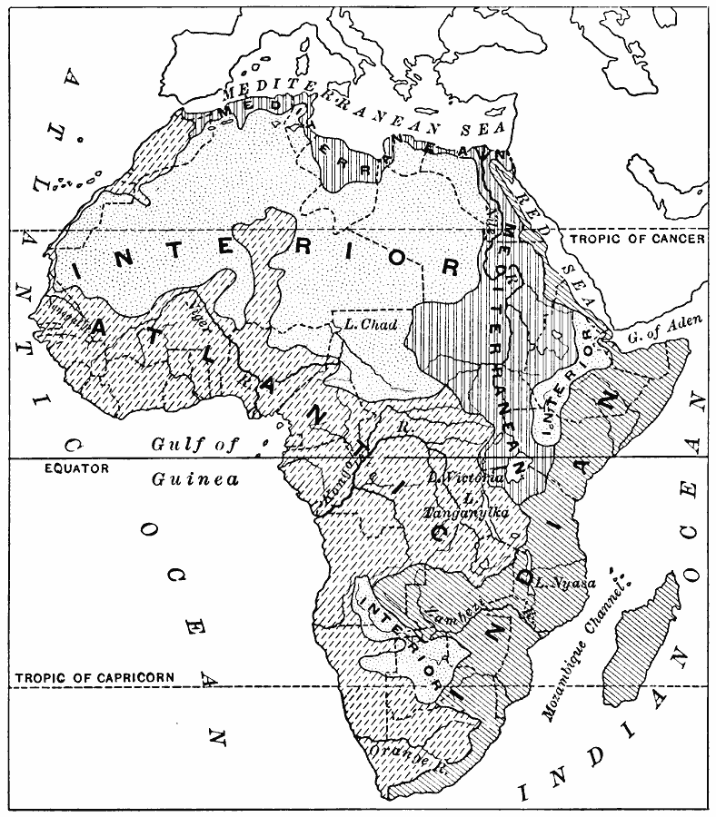 Drainage Basins of Africa