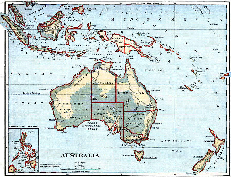 Australia and Australasian Islands