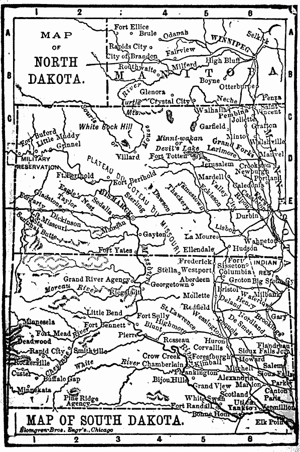 North and South Dakota