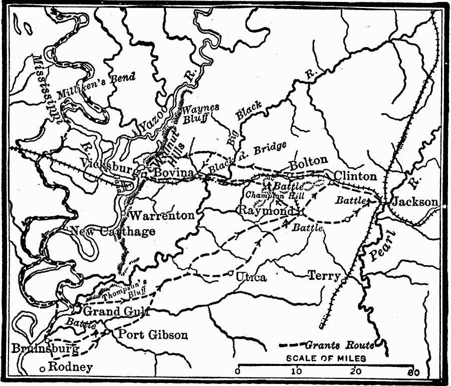 Grant's Road to Vicksburg