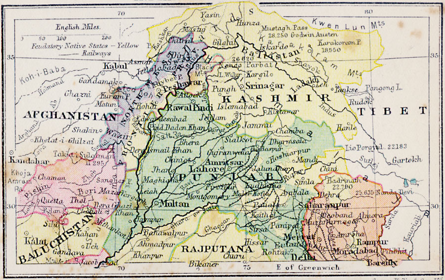 Indian Empire — Northwestern Portion