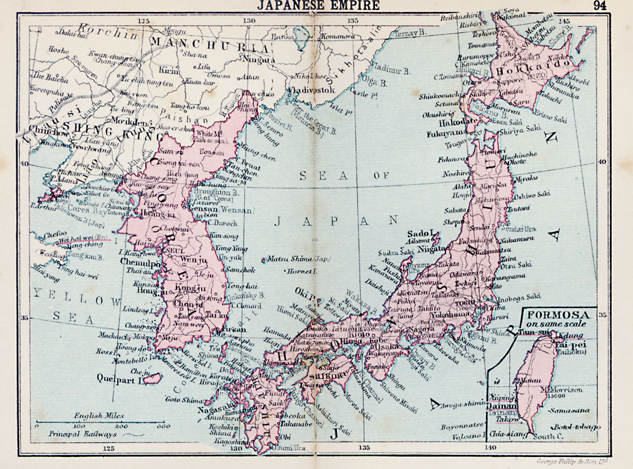 Japan Empire Map Japan Empire Carte Lempire Du Japon By Bellin 1752