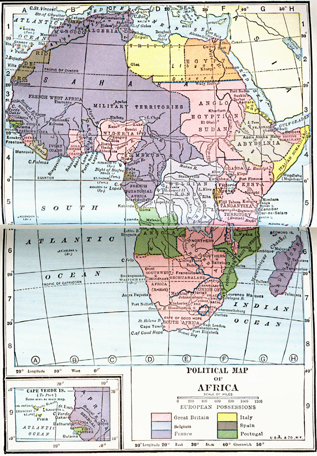 European Possessions of Africa