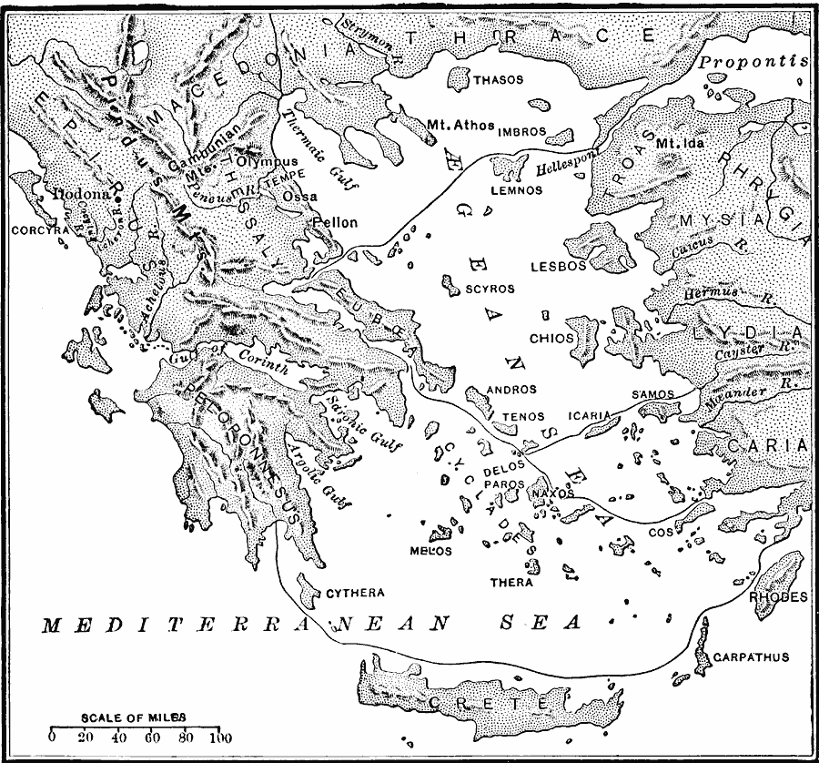 Hellas: The Aegean Lands, 1250 B.C. 