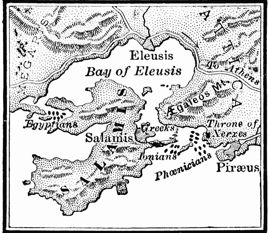 Battle of Salamis, 480 B.C.