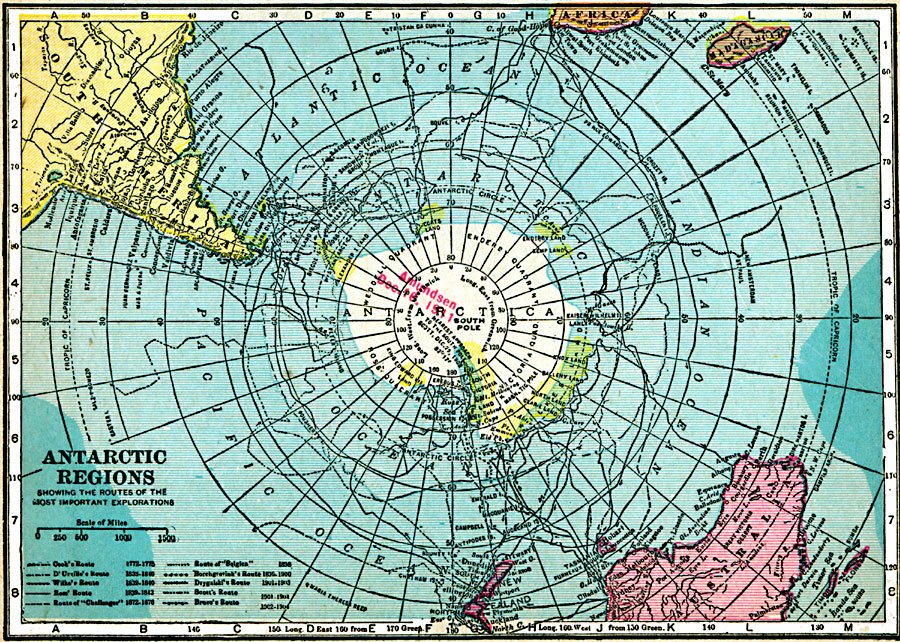 Exploration of the Antarctic Regions