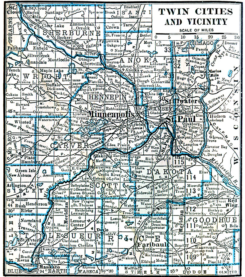 Twin Cities and Vicinity