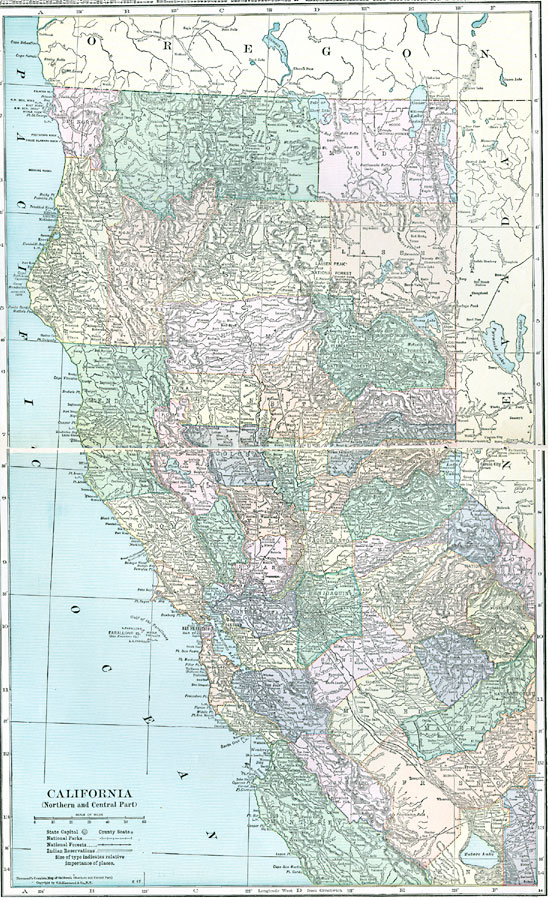 Northern and Central California