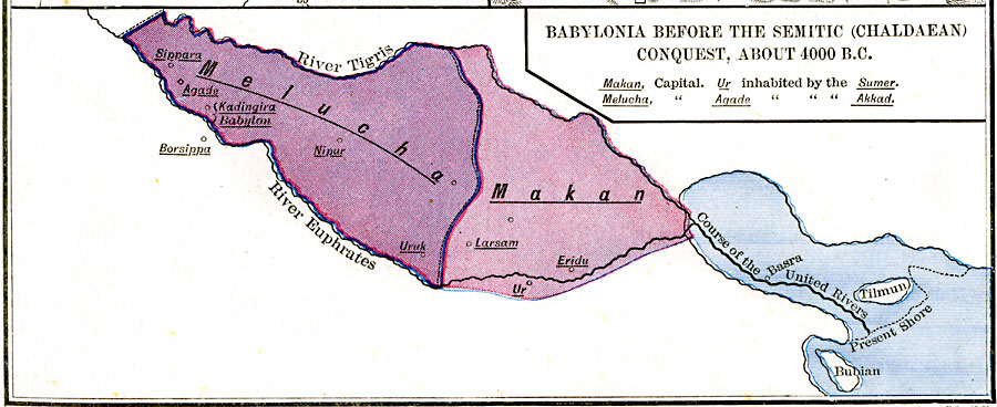 4000 B.C., Babylonia Before the Semitic Conquest