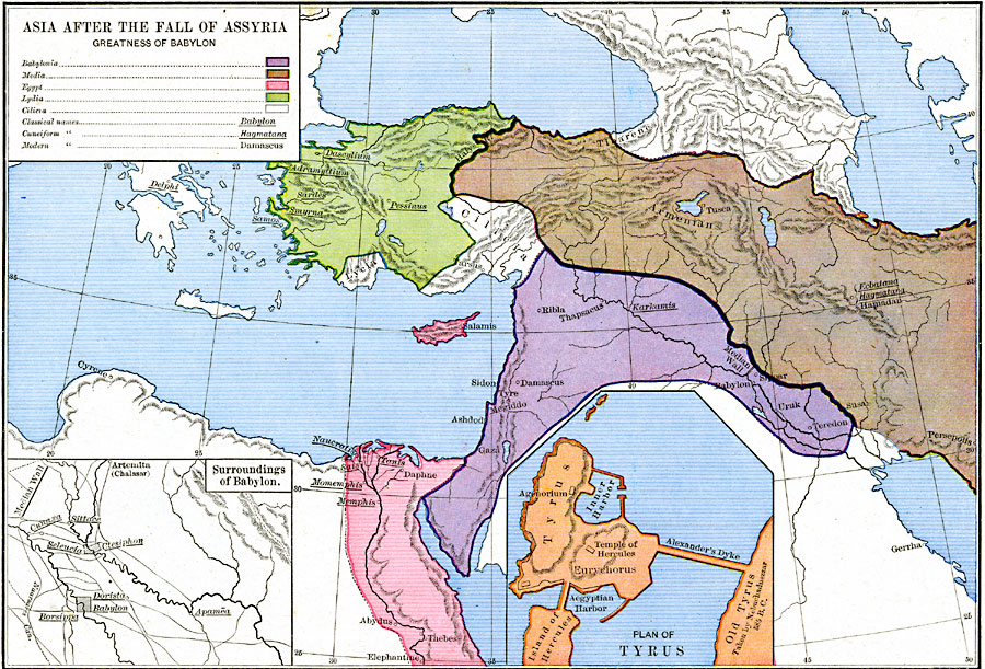 Asia After the Fall of Assyria